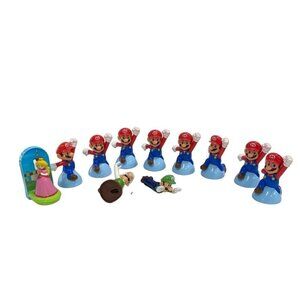 McDonalds Nintendo Mario Luigi Princess Peach Happy Meals Toys Lot
